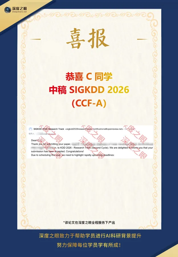 深度之眼学员中稿喜报 6