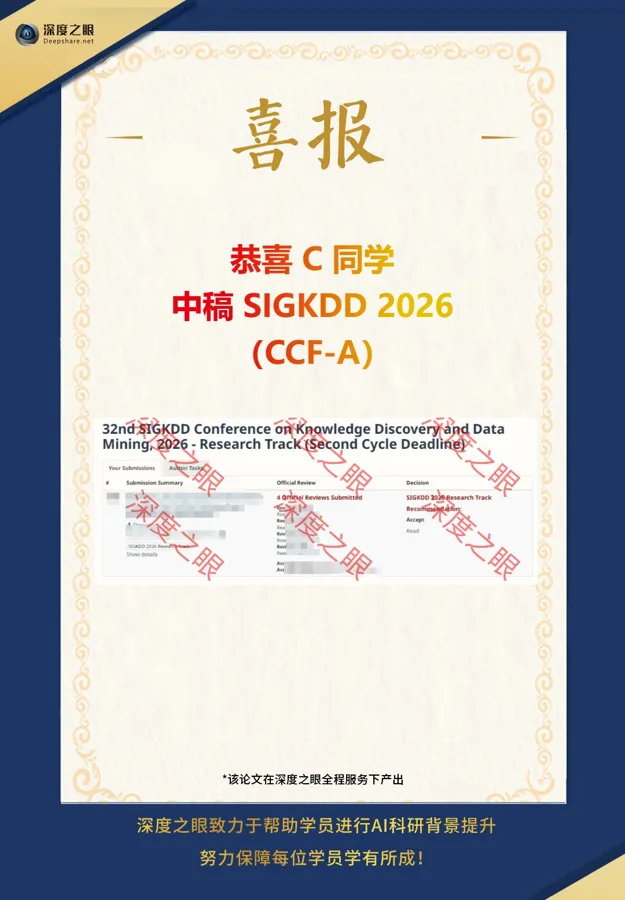 深度之眼学员中稿喜报 9